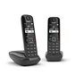 Gigaset AS690 Inalámbrico DECT DUO Negro - vignette 2