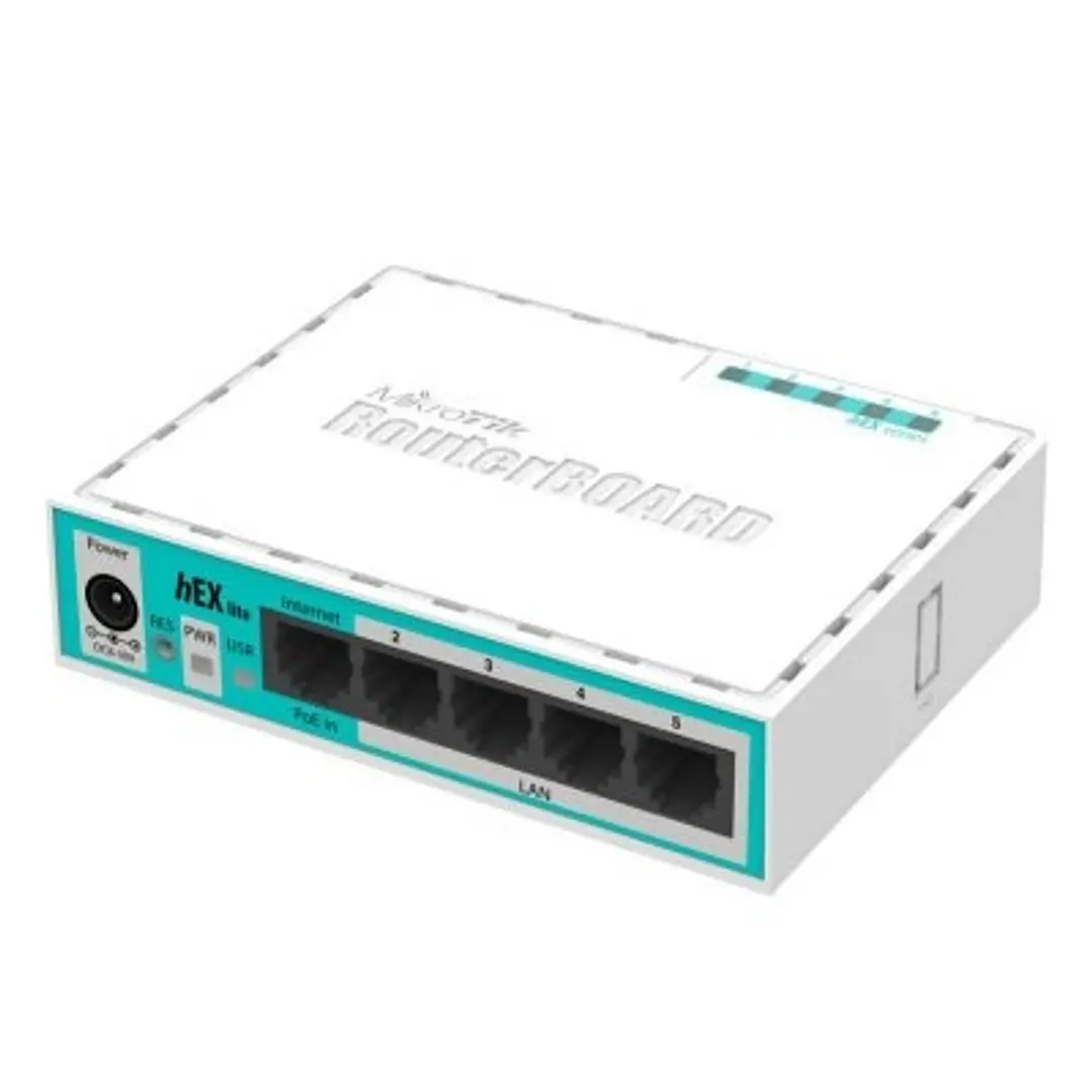 MikroTik RB750r2 hEX lite Router 5x10/100 L4 1