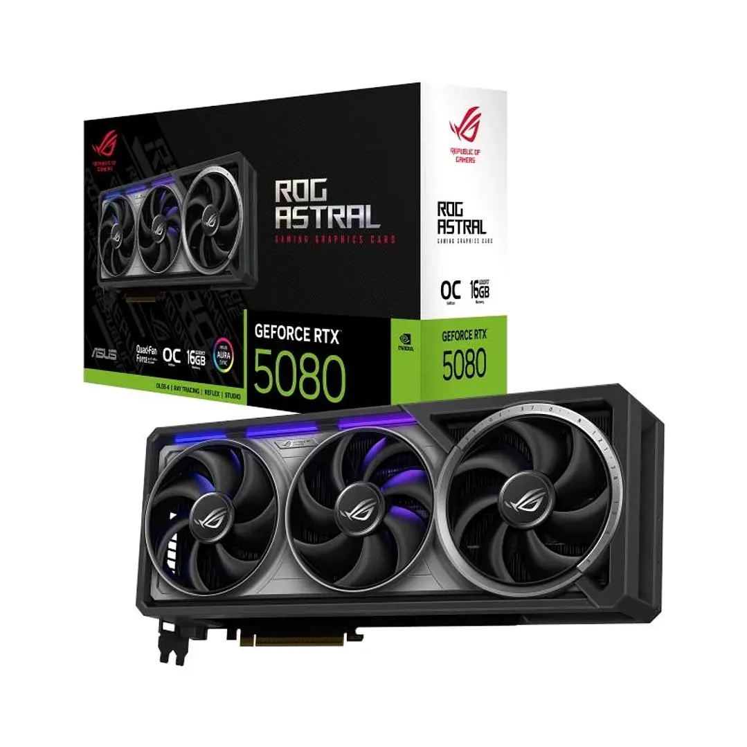 ASUS VGA NVIDIA RTX 5080 ROG Astral OC 16GB GAMING 1