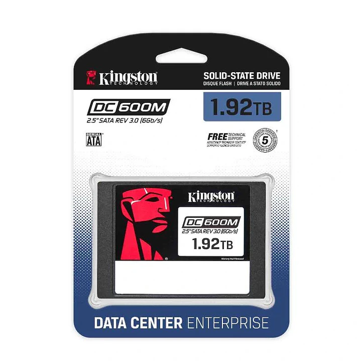 Kingston Data Center DC600M SSD 1920GB 2.5