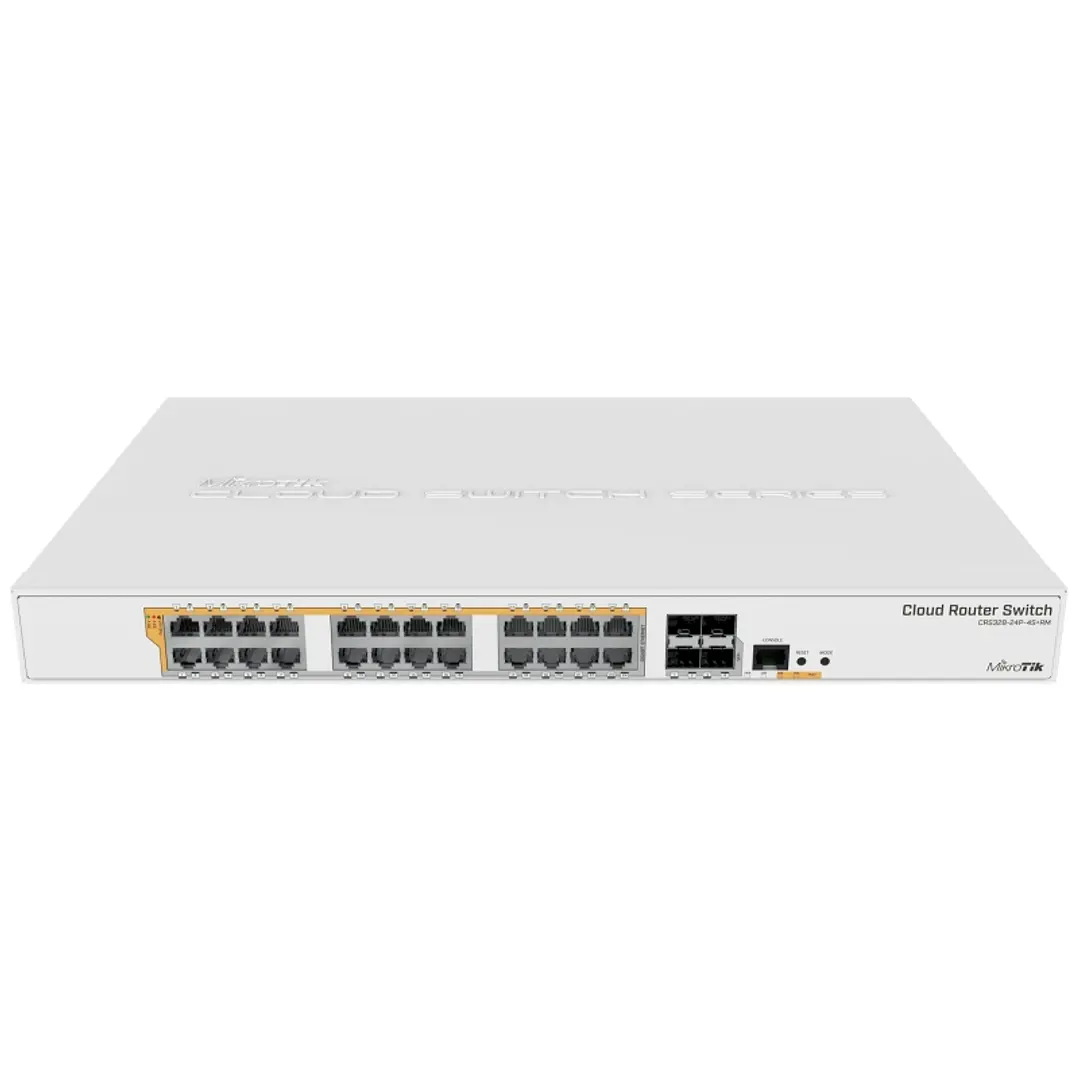 MikroTik CRS328-24P-4S+RM Switch 24xGB 4xSFP+ L5 1