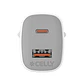 Celly Cargador Gan  1USB 1USBC 35w WH - vignette 3