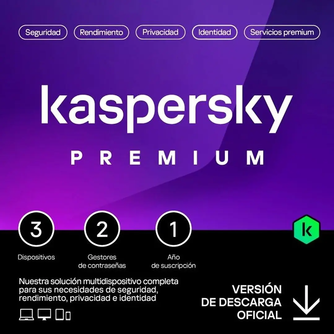 Kaspersky Premium 3L/1A ESD 1