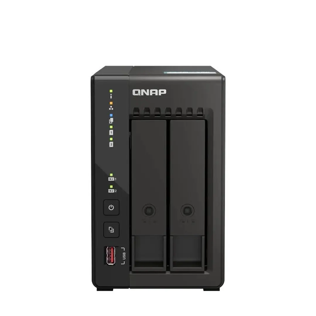 QNAP TS-253E-8G NAS 2XHDD-Bay 2x2.5GbE 4xUSB 1