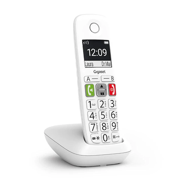 Gigaset E290 Inalámbrico DECT Blanco 4