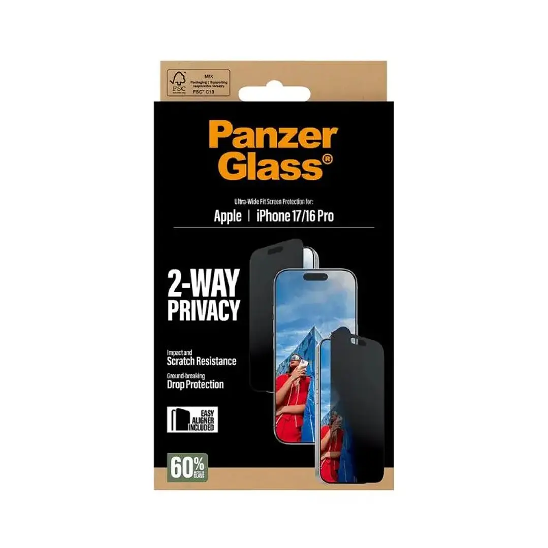 PanzerGlass Privacy Protector iPhone 17-16Pro 1