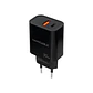 Nanocable Cargador USB-C/PD+USB-A/QC 30W Negro - vignette 1