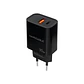 Nanocable Cargador USB-C/PD+USB-A/QC 30W Negro - vignette 2