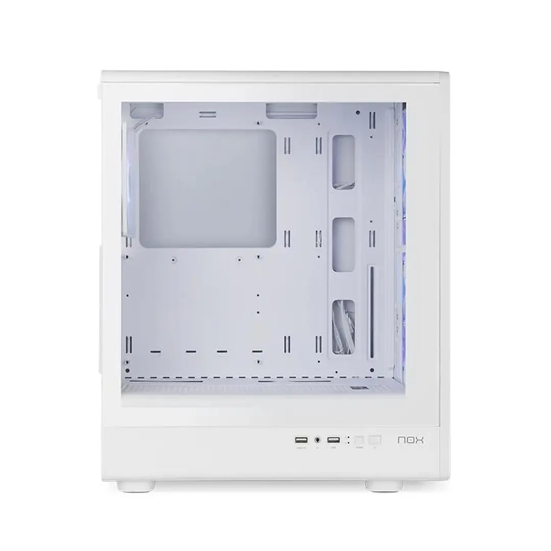 NOX Semitorre INFINITY IOTA ARGB Blanco USB 3.0 2