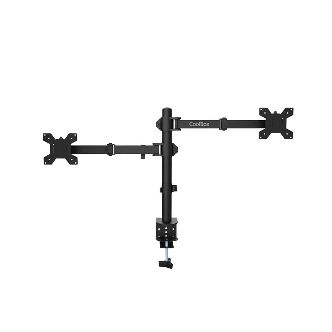 COOLBOX Soporte Monitor+Portátil Monobrazo Acero 2