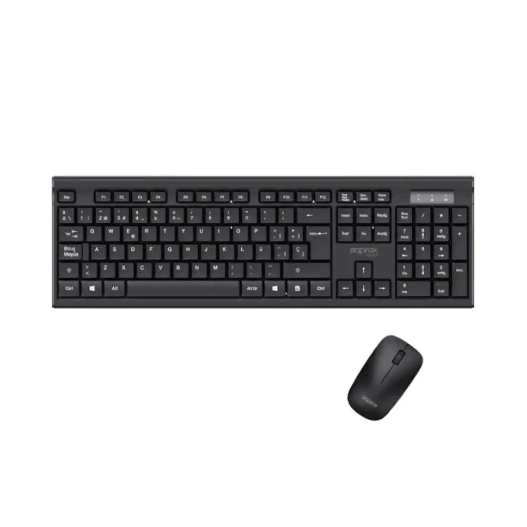 APPROX Teclado+raton inal. MX410 Negro 1