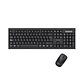 APPROX Teclado+raton inal. MX410 Negro - Miniatura 1