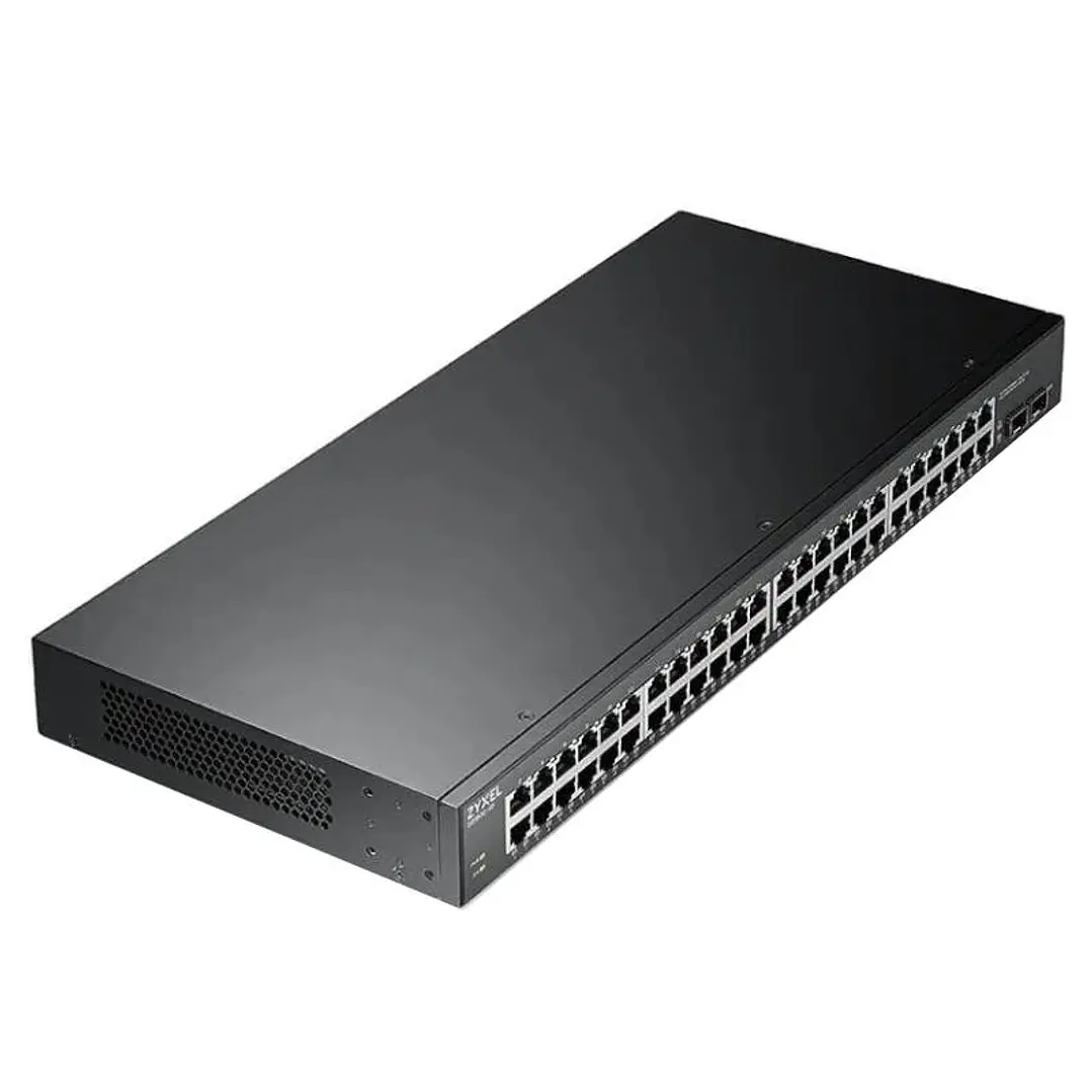 Zyxel GS1900-48HP v2 Switch 48xGbE L2 170W Rack 3