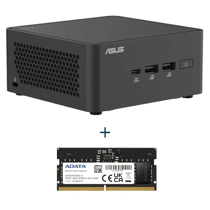 Asus NUC 15 Pro RNUC15CRHI300002 Core 3-100U+8GB 1