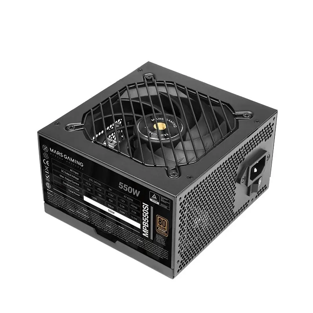 Mars Gaming Fuente MPB550SI 550w 80+ Bronze 1