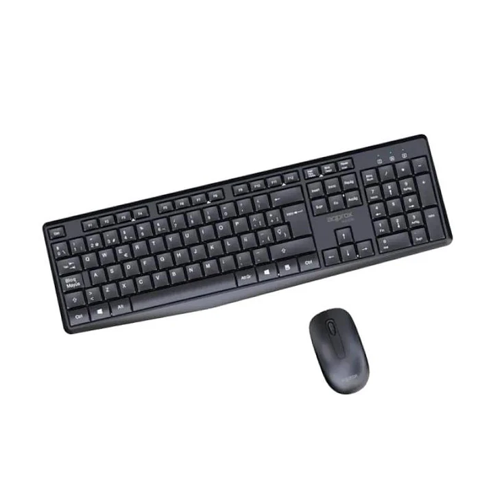 APPROX Teclado+raton inalamb X420B 1000DPI Negro 2