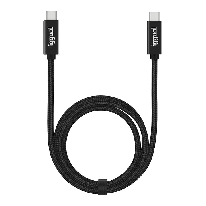 iggual Cable USB-C 3.2 Gen2x2 100W 5A 4K 1m nylon 1
