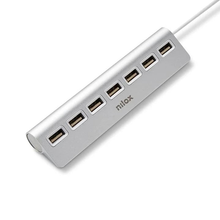 NILOX Hub 7 Puertos Usb 2.0 1