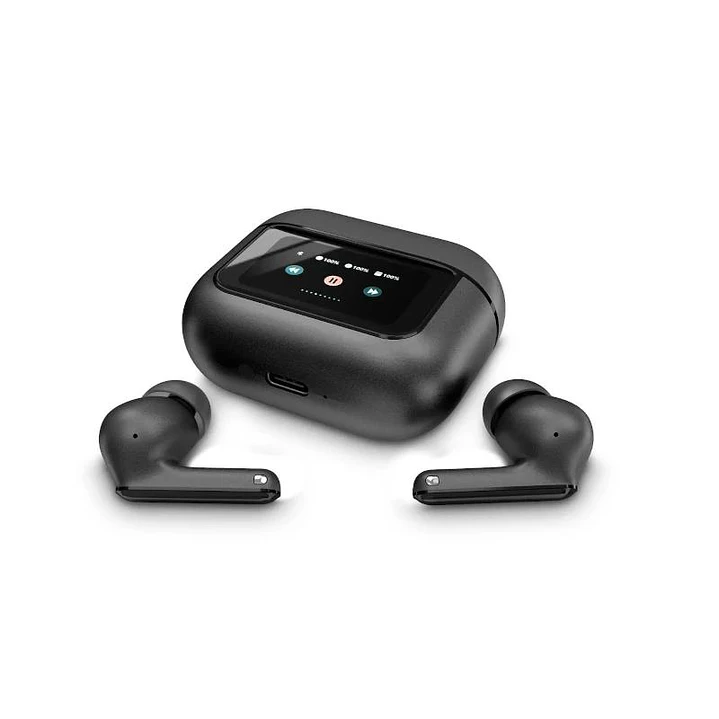Energy Sistem Auriculares Display ANC Graphite TW 3