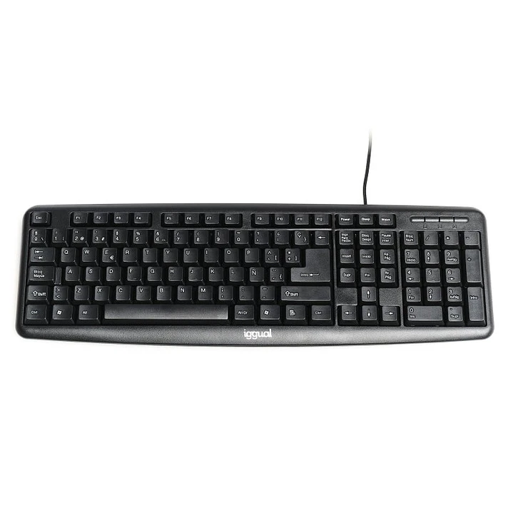 iggual Teclado USB estándar CK-BASIC-105T negro 1