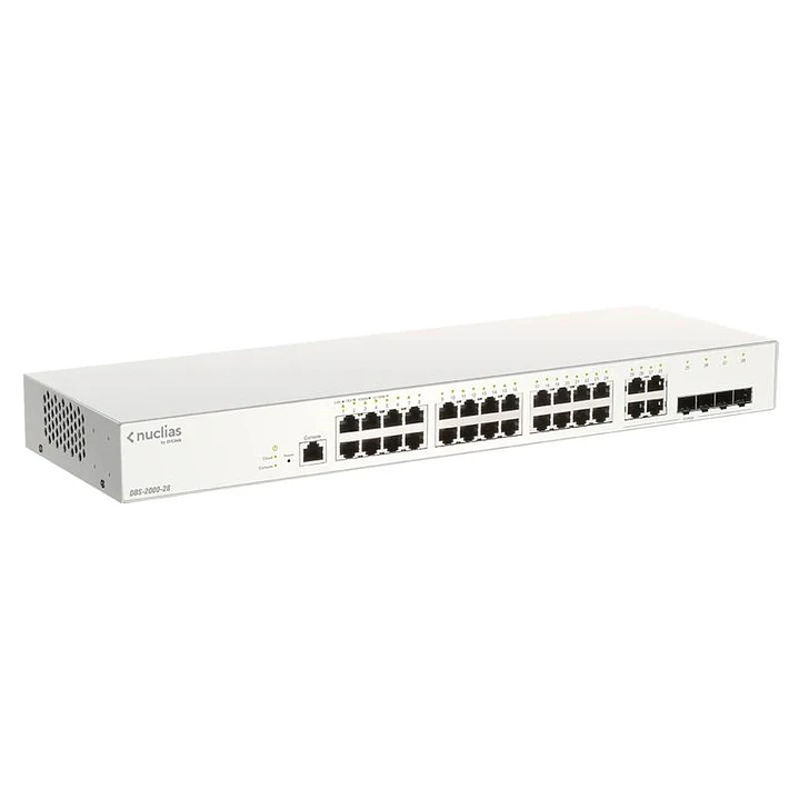 D-Link DBS-2000-28/E 28xGb Switch 4xC 1Y 2