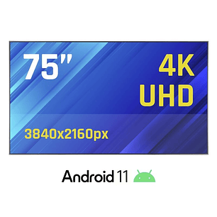 iggual Pantalla señalización 4K 75