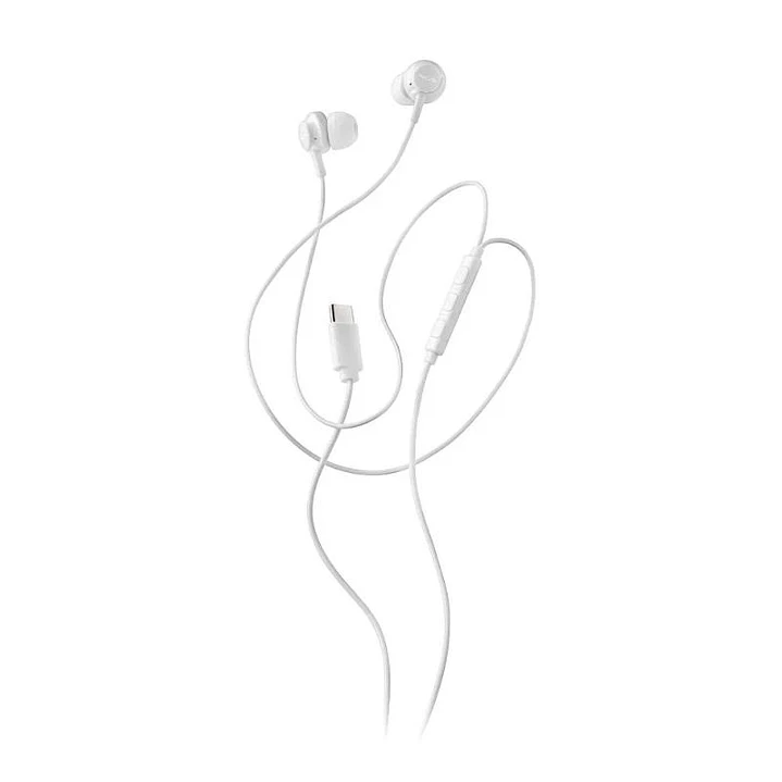 NGS Auricular Blanco Estéreo USB-C con cable 1