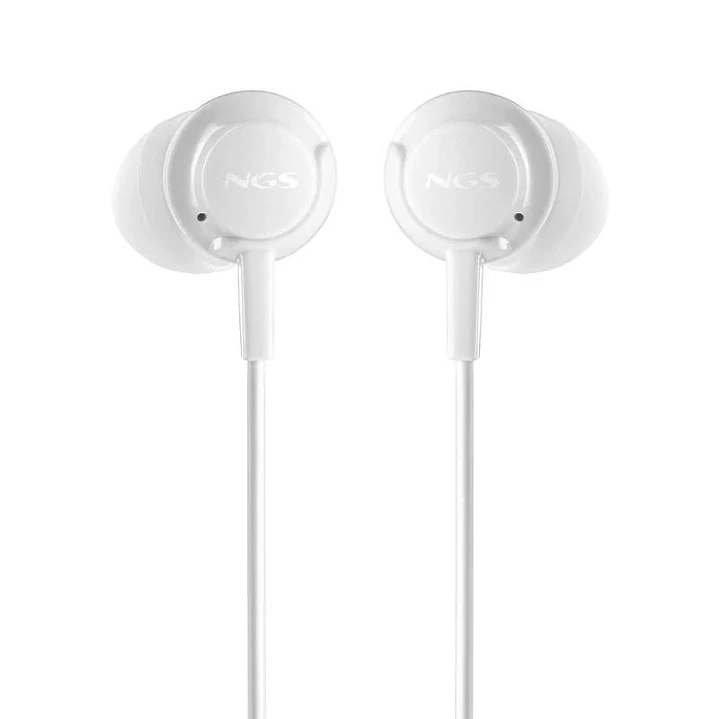 NGS Auricular Blanco Estéreo USB-C con cable 3