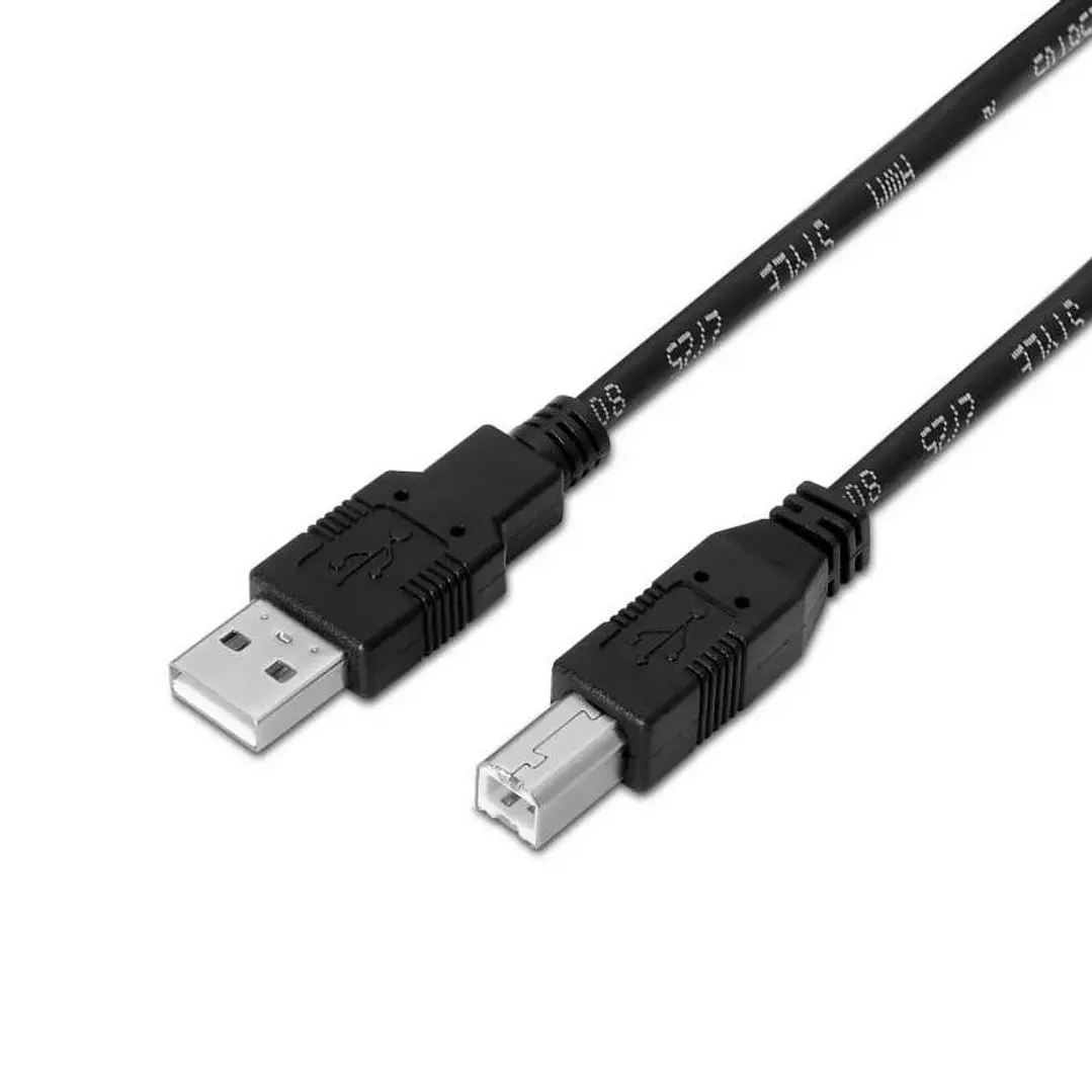 Aisens Cable USB 2.0 tipo A/M-B/M 1.8m 1