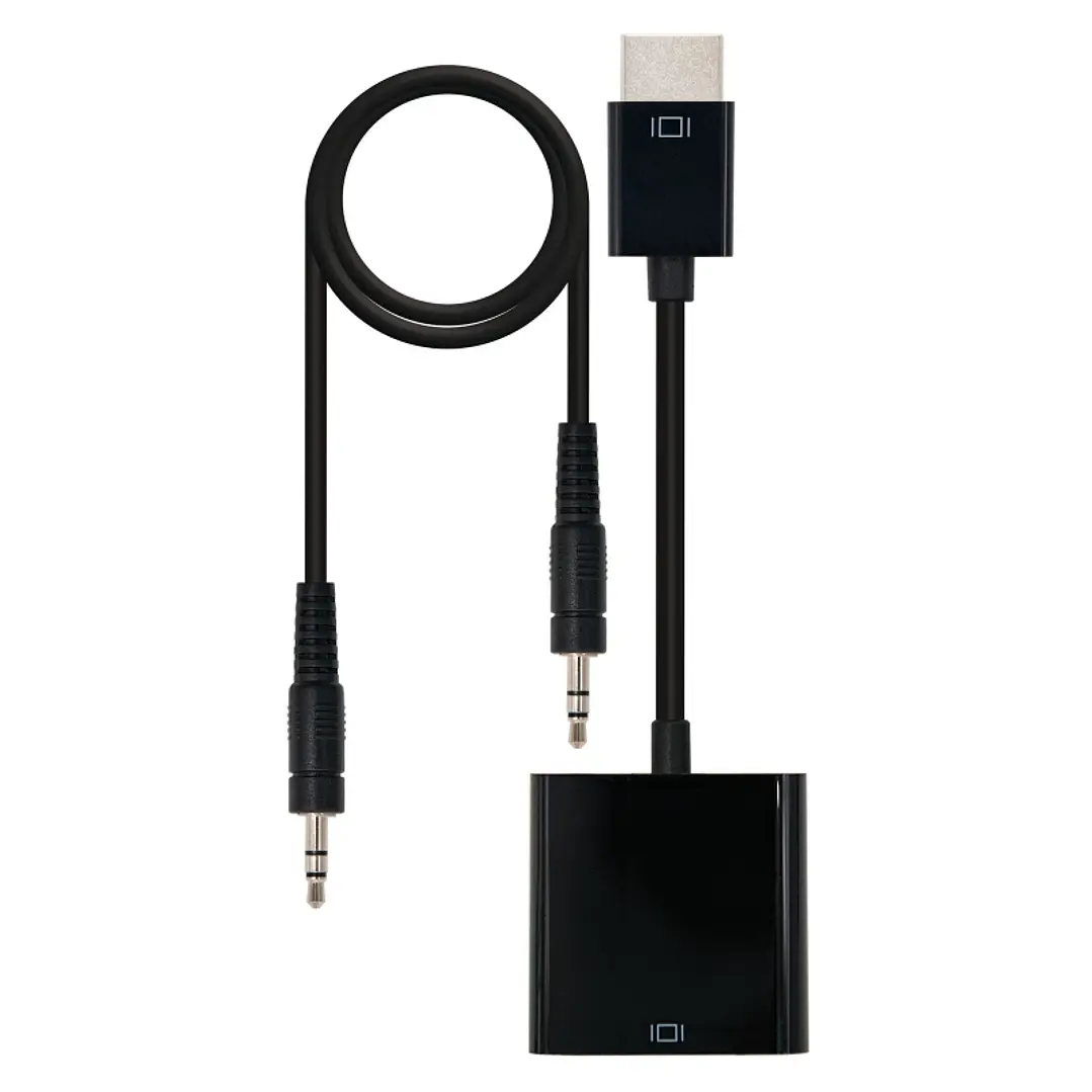 Nanocable Conversor HDMI/SVGA+AUDIO HDMI/M-SVGA/H 1