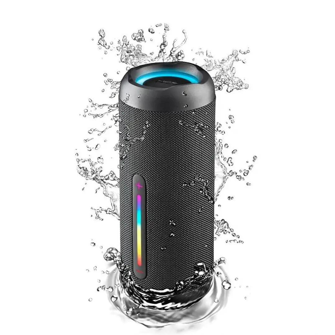 NGS Altavoz RollerFuria2 BT Rgb IP67 Negro 30W 2