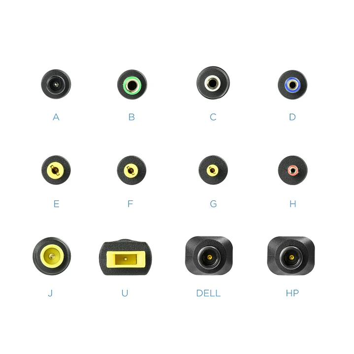 Tooq Cargador portátil 90W manual 12 conectores 4