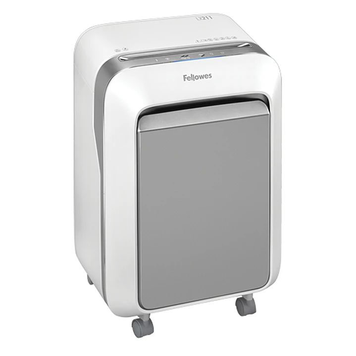 Fellowes Destructora LX211 Blanca microcor. 2x12mm 2
