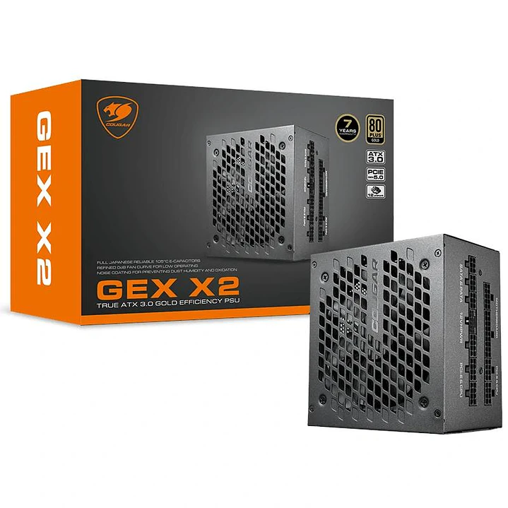 Cougar Fuente GEX X2 850w modular 80+ Gold 4