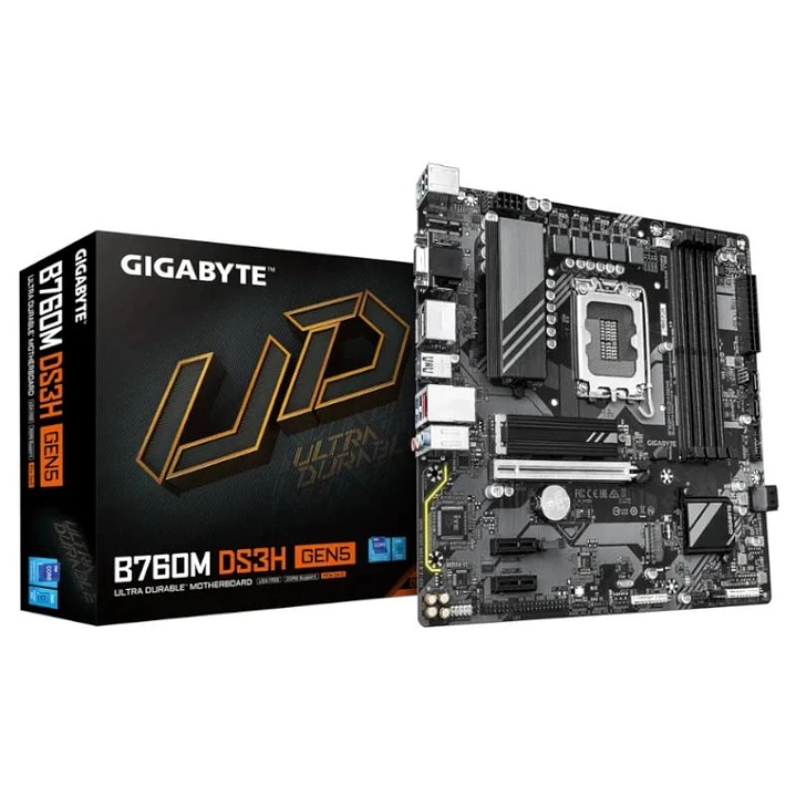 Gigabyte Placa Base B760M DS3H GEN5  mATX LGA1700 1