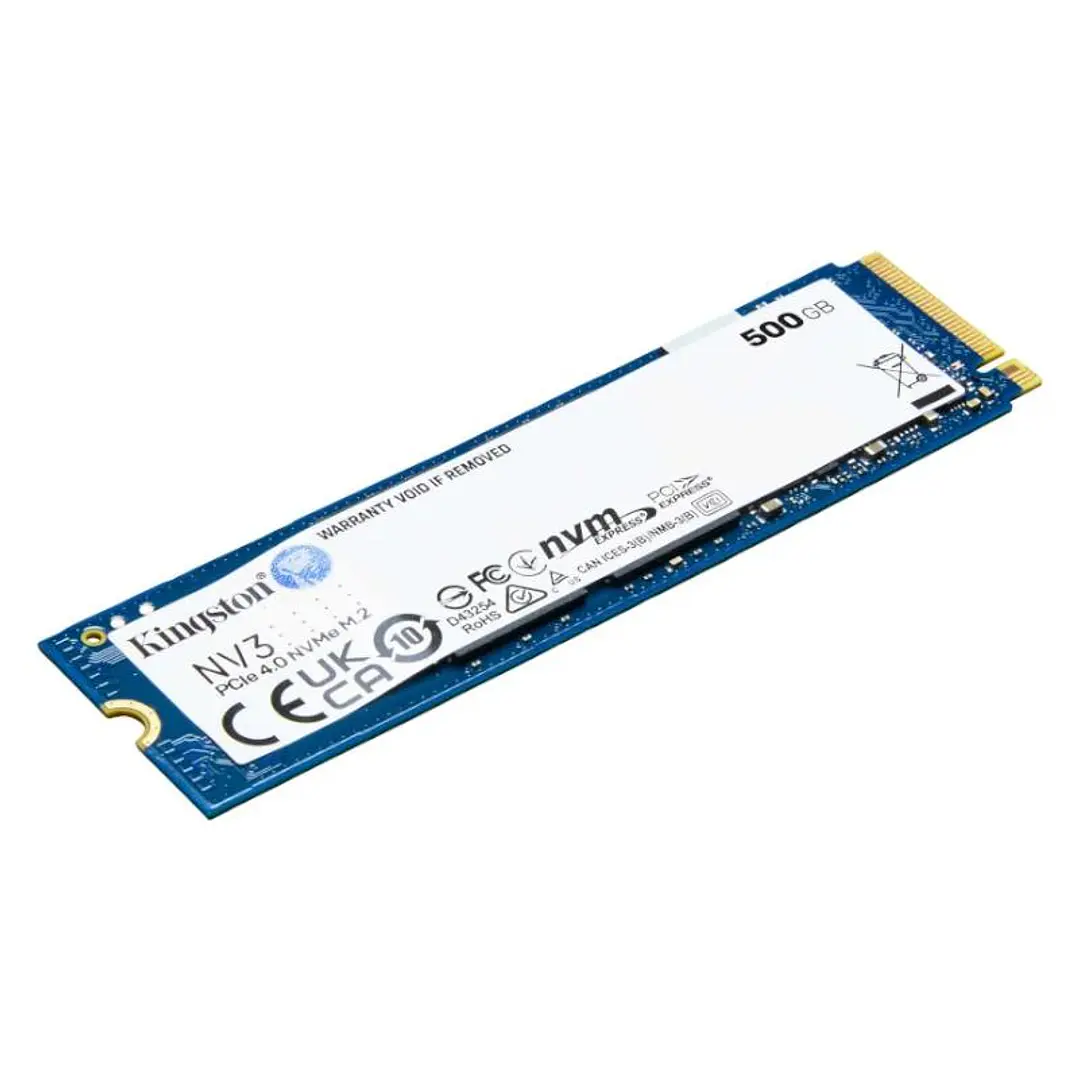 Kingston NV3 SSD 500GB PCIe NVMe Gen 4.0 3