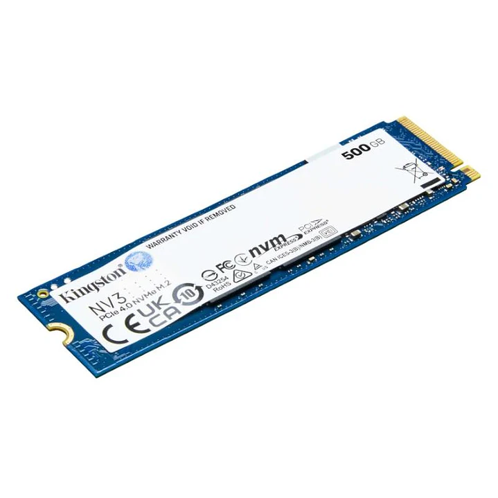 Kingston NV3 SSD 500GB PCIe NVMe Gen 4.0 3