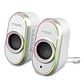 Spirit of Gamer Altavoz 2.0 FANATIC 500 RGB White - Miniatura 1