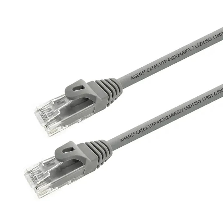 Aisens Latiguillo RJ45 LSZH CAT.6A UTP blanco 25cm 1