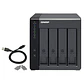 QNAP TR-004 Raid Expansion 4XHDD-Bay 1xUSB-C 3.2 - vignette 1