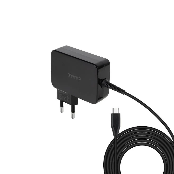 Tooq Cargador portatil GAN USB-C PD 90W Negro 1