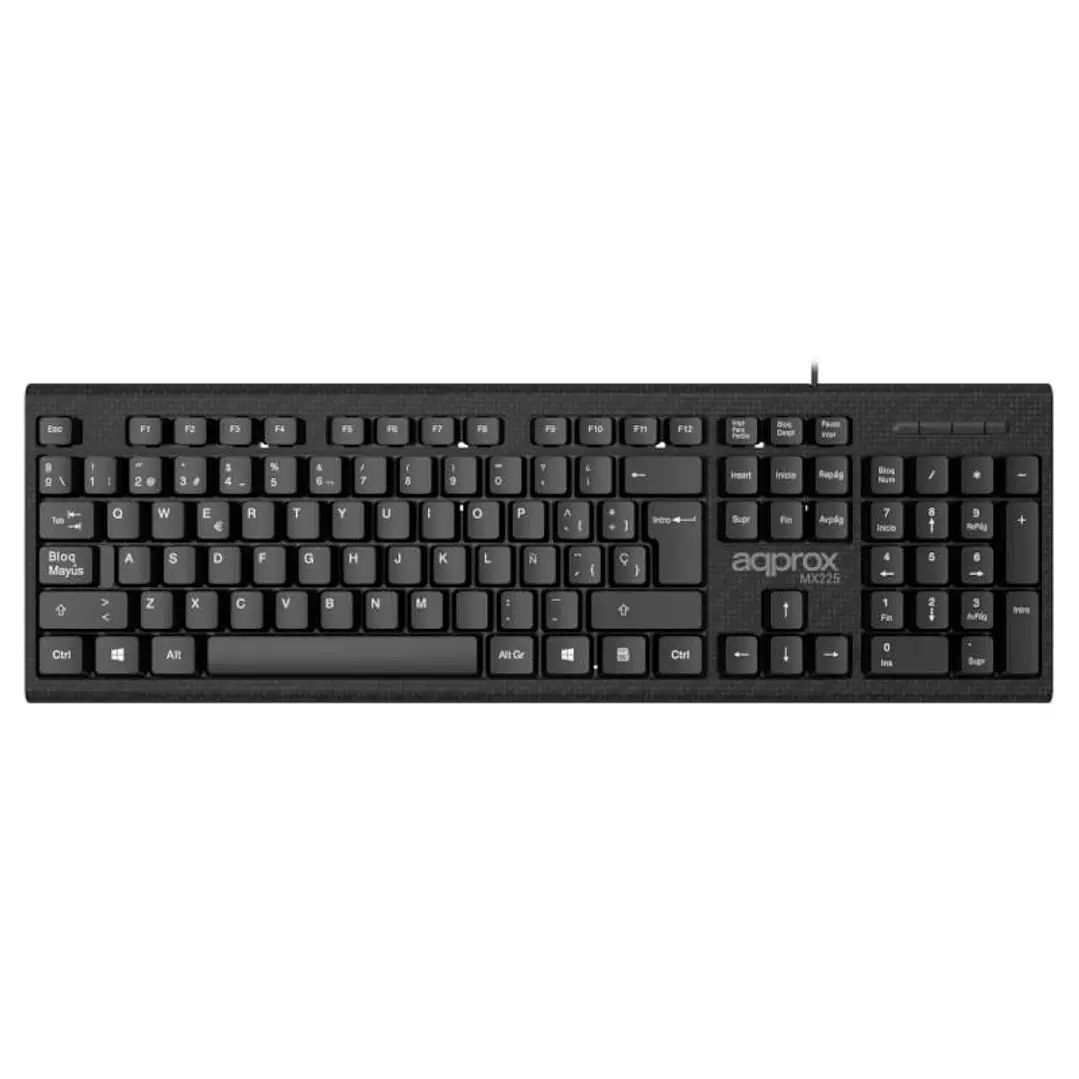 Approx Teclado con cable USB 2.0 1