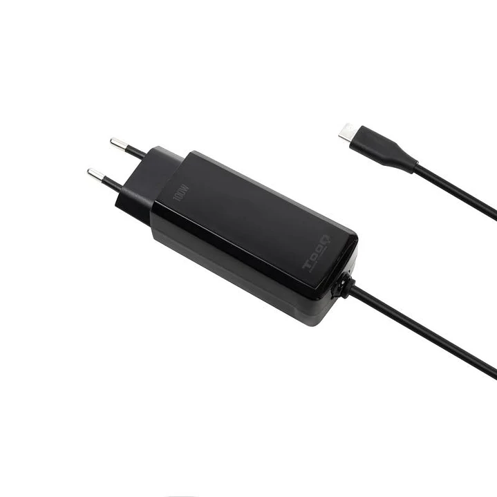 Tooq Cargador portátil GAN USB-C PD 100W Cúbico 2