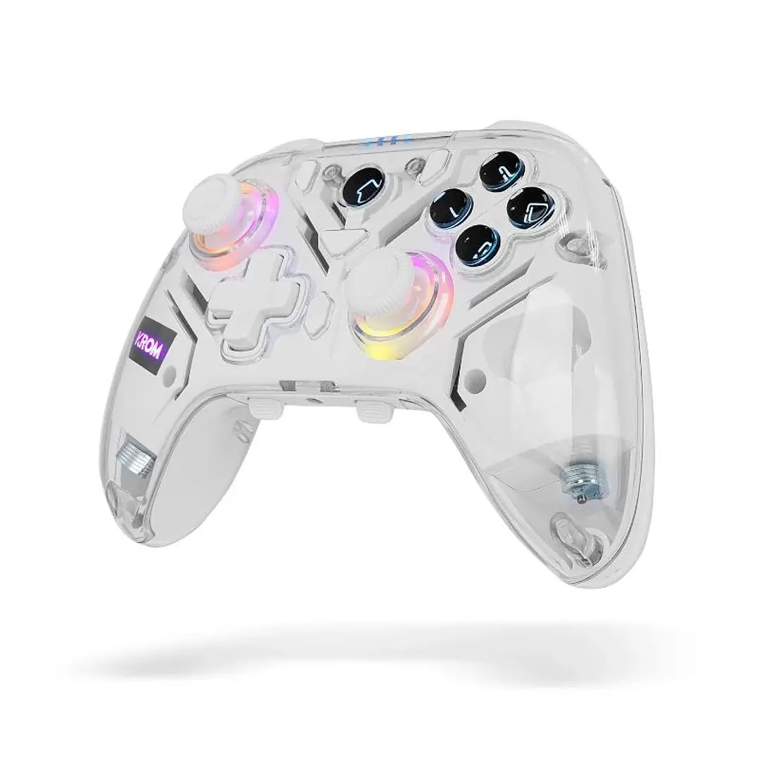 KROM Gamepad KRYSTAL Wireless RGB Bluetooth 5.0 1