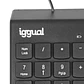 iggual Teclado numérico USB CK-NUM-19T negro - Thumbnail 2