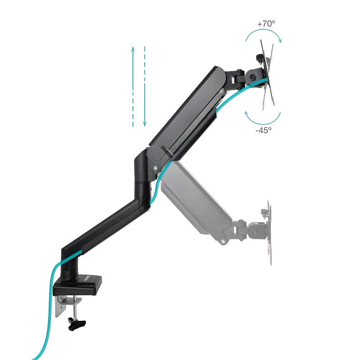 Tooq Soporte mesa DB1334TNR-B 1 brazo 13-34
