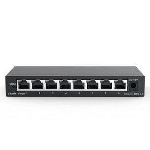 Reyee Unmanaged Switch 8xGb RJ45 Steel Case