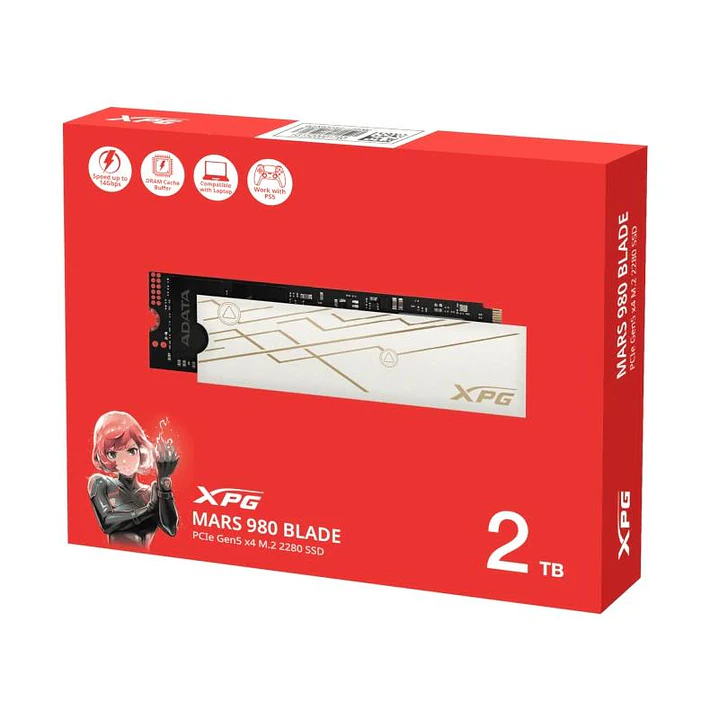 ADATA SSD MARS 980 BLADE 4Tb Gen5 x4 14000 MB-s 4