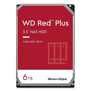 Western Digital Red Plus WD60EFPX 6TB SATA-600