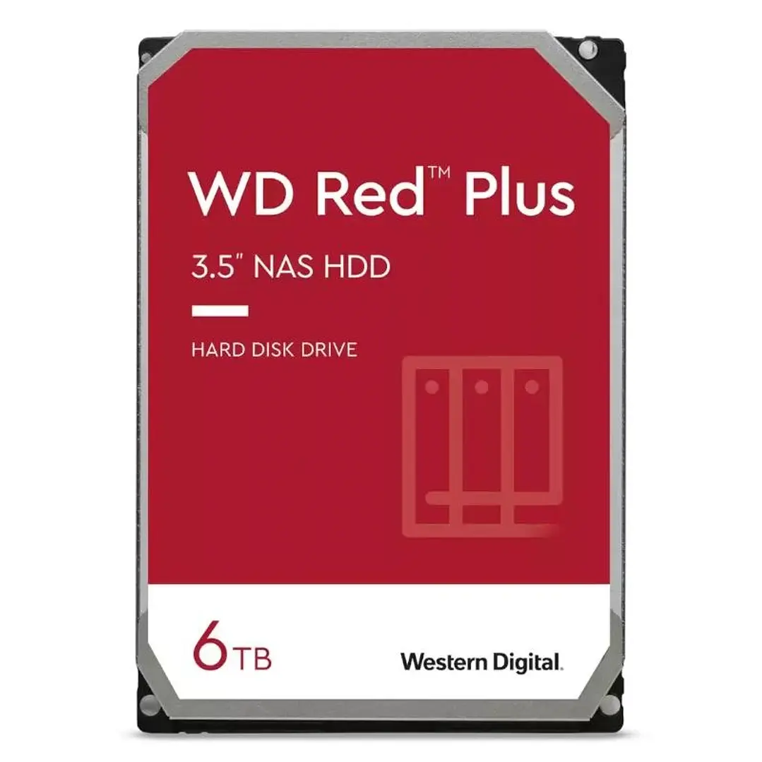 Western Digital Red Plus WD60EFPX 6TB SATA-600 1